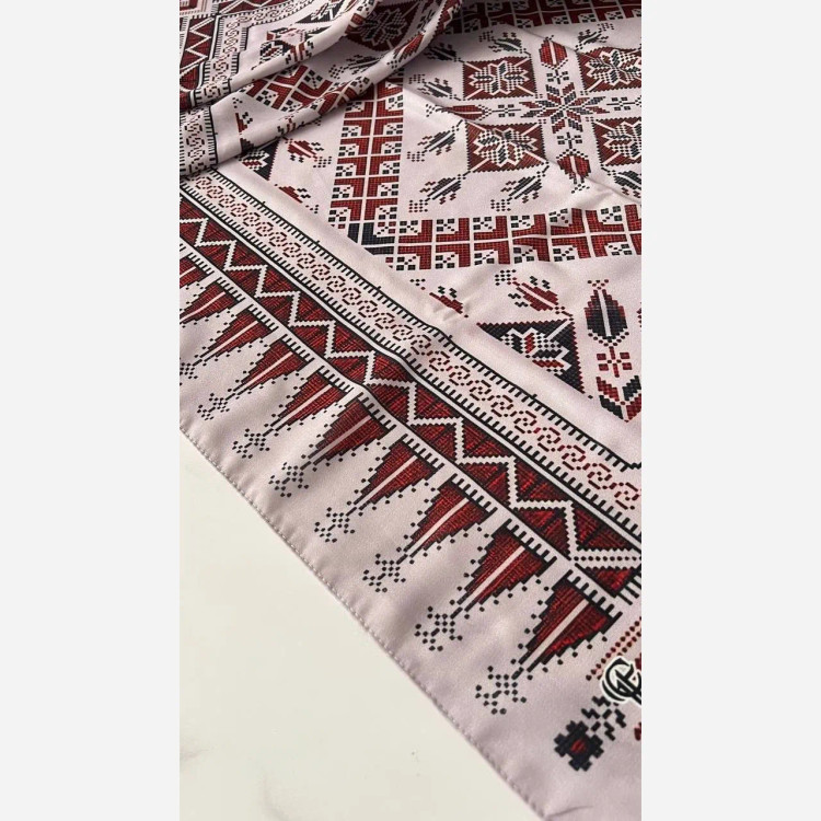 روسری نخ کاستوم طرح سما سایز 140