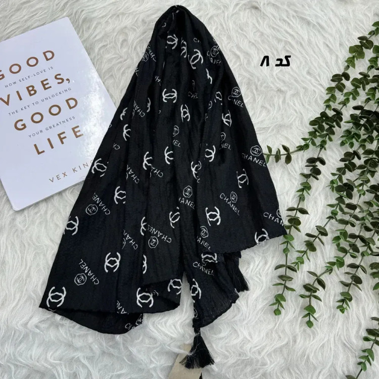 شال نخی برشکا قواره 180 در 62 سانتیمتر بدون آبرفت و پرزدهی