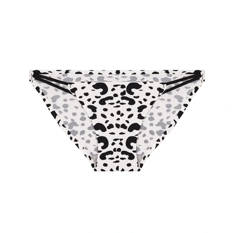شورت زنانه اسلیپ لیزری فانتزی جلو دو بند طرح گاوی